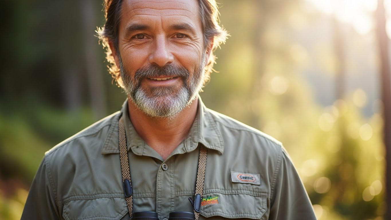 Portrait of a female guide or planner